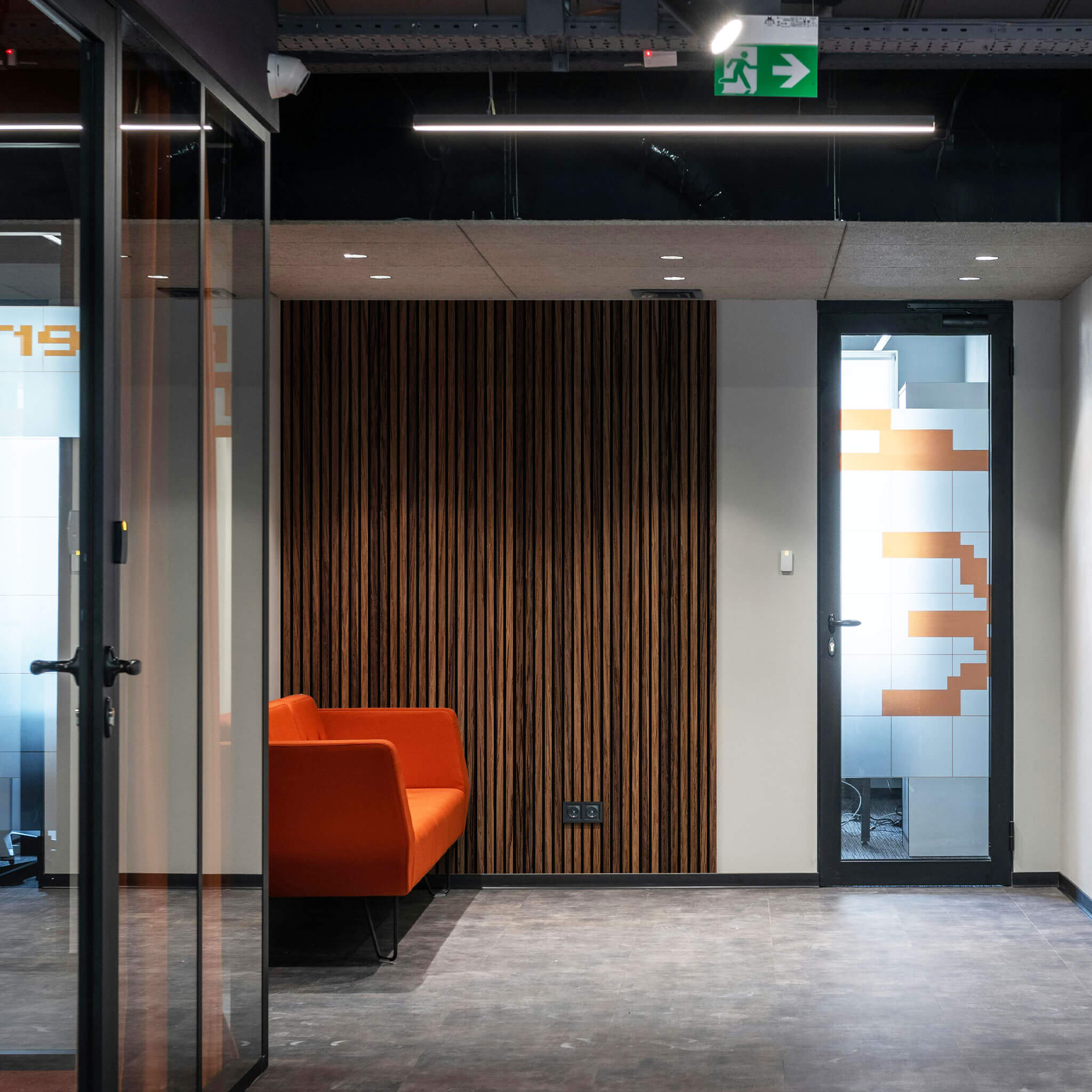 Akustikpaneele Walleu 240 x 60 cm | Eiche Geräuchert