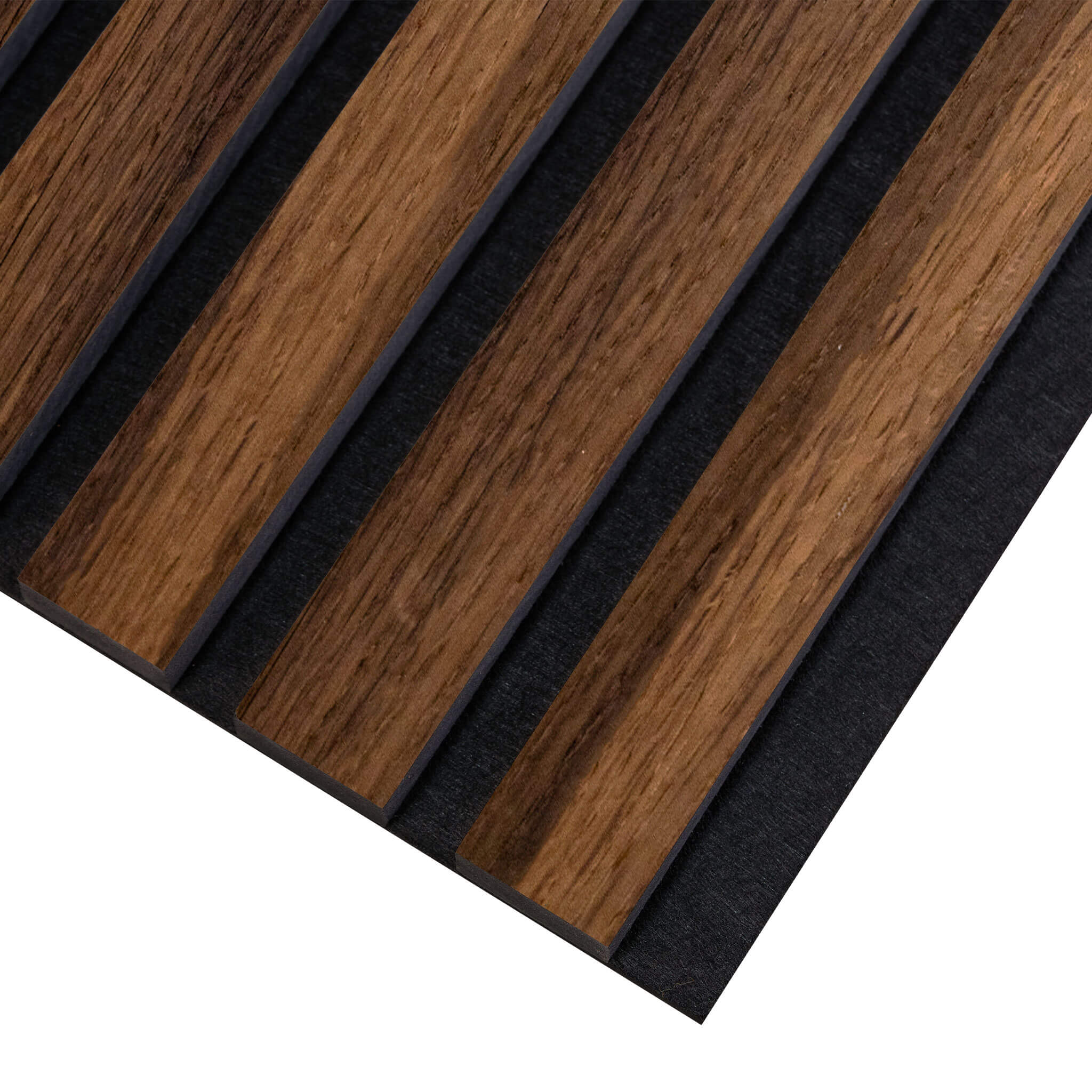 Akustikpaneele Walleu 240 x 60 cm | Eiche Geräuchert