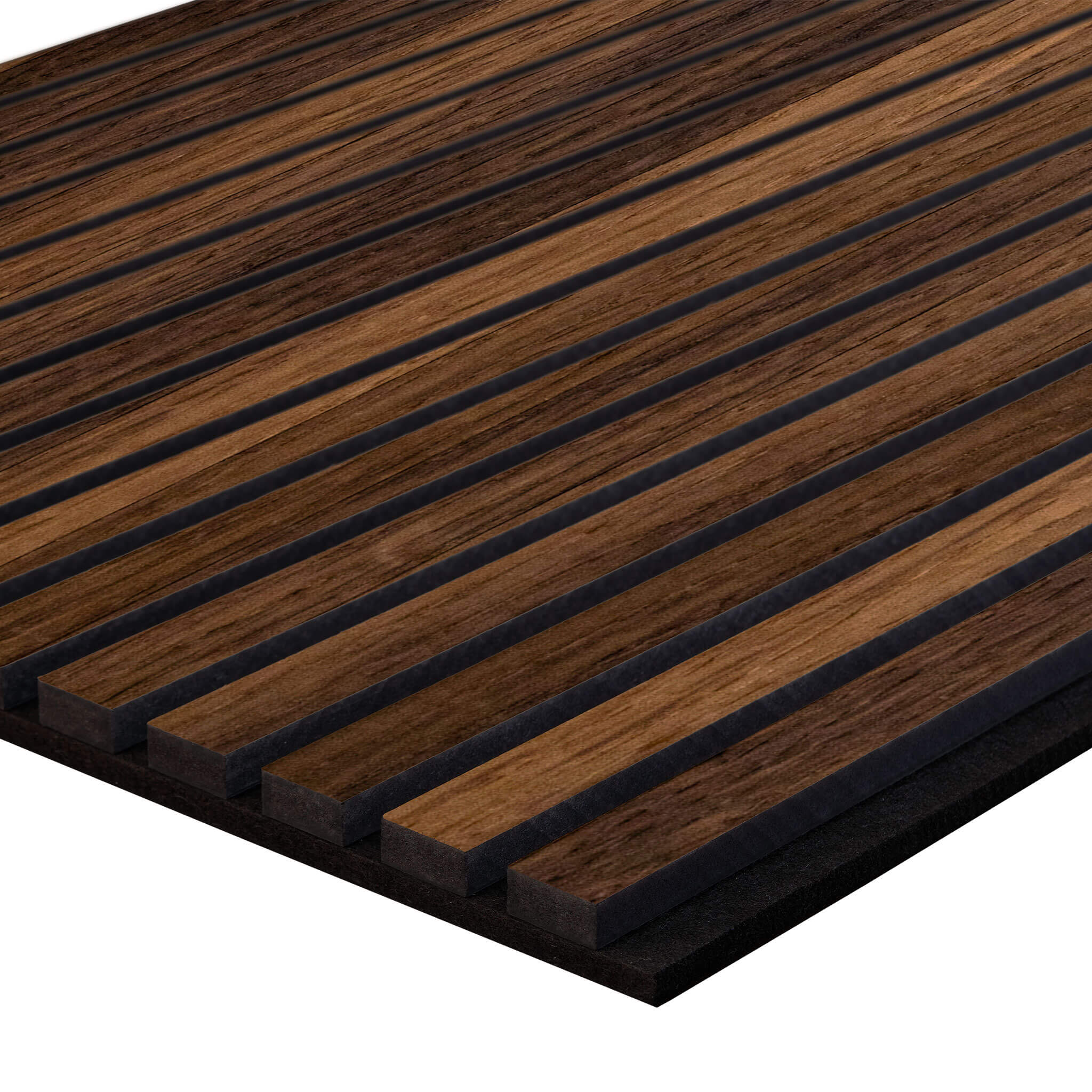 Akustikpaneele Walleu 240 x 60 cm | Eiche Geräuchert