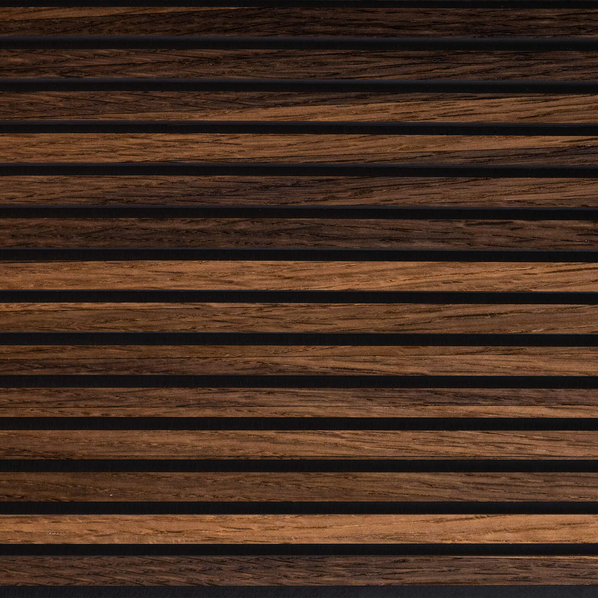 Akustikpaneele Walleu 240 x 60 cm | Eiche Geräuchert