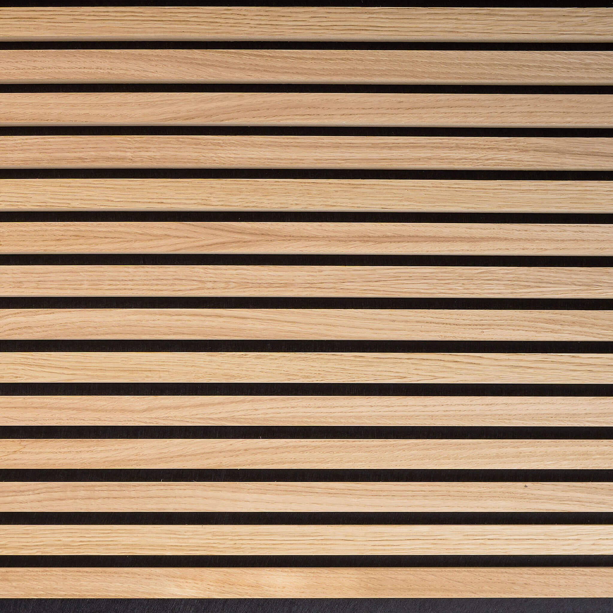Painel Acústico Walleu 260 x 60cm | Carvalho Natural Feltro Preto