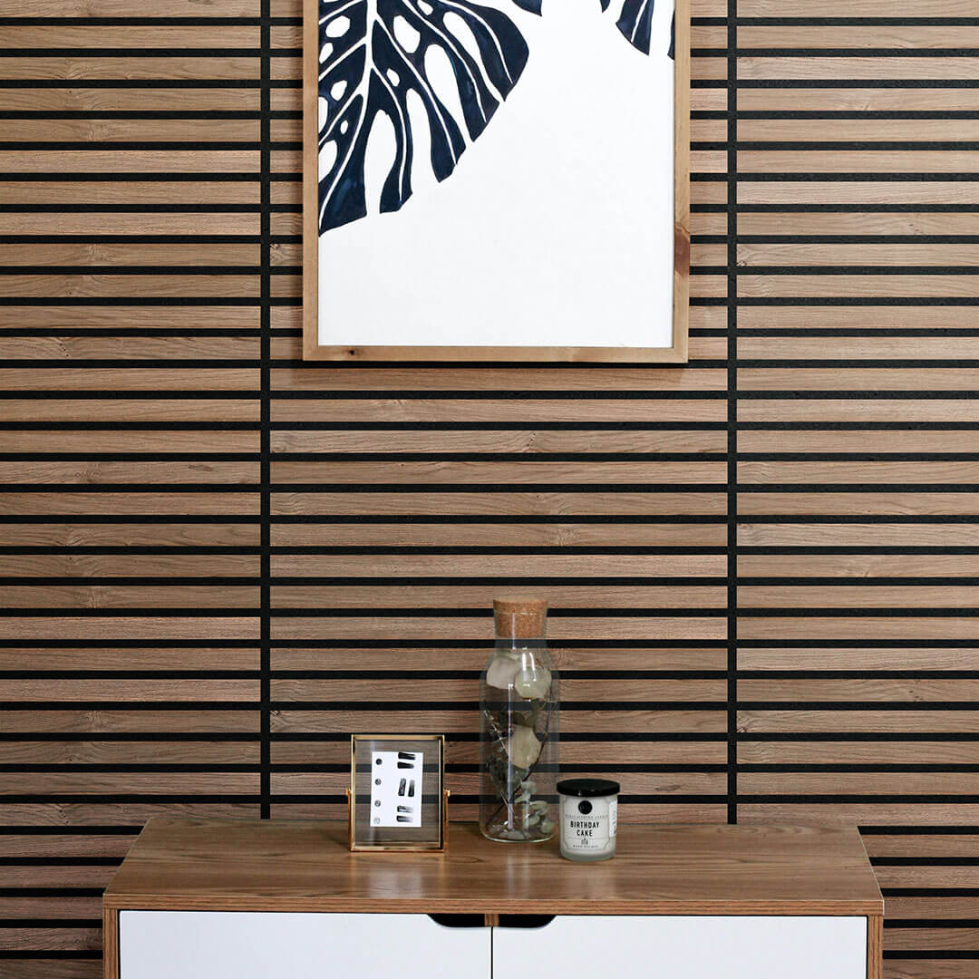 Panneau acoustique Walleu 60 x 60 cm | Chêne Rustique