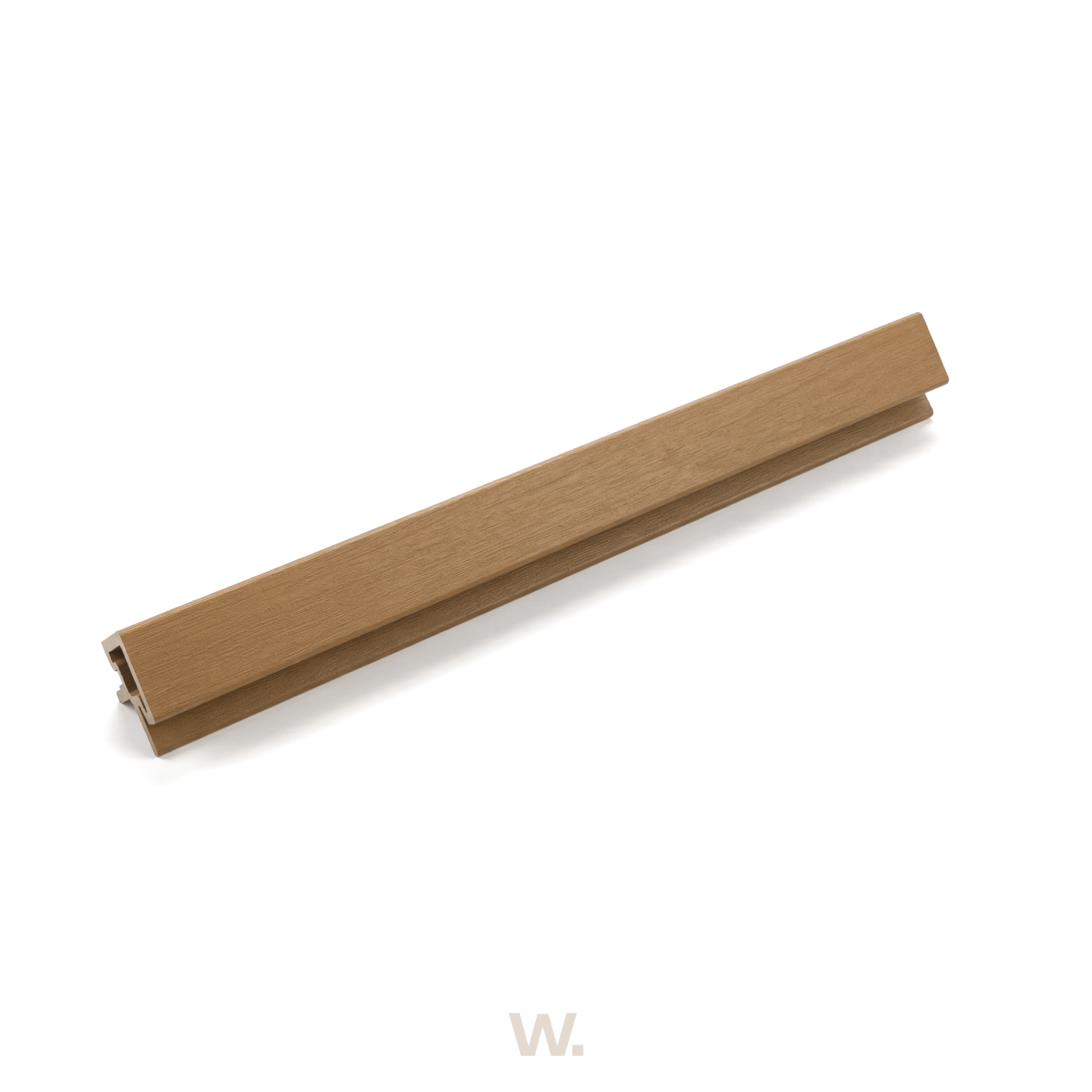 WPC-Außenecke | 4,95 x 4,95 x 290cm (2er-Pack) | Eiche