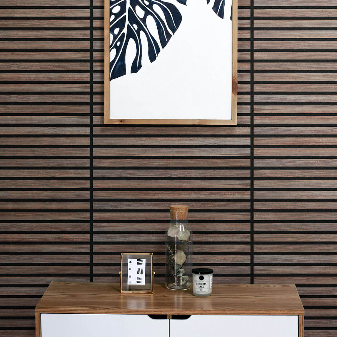 Panneau acoustique Walleu 60 x 60 cm | Noyer