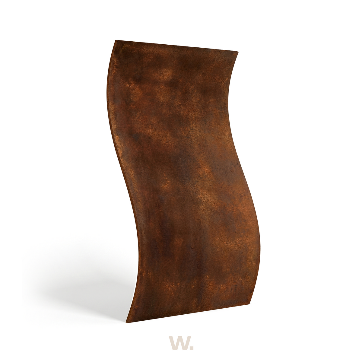 Folha flexível de pedra natural Petra Flex — Aço Corten
