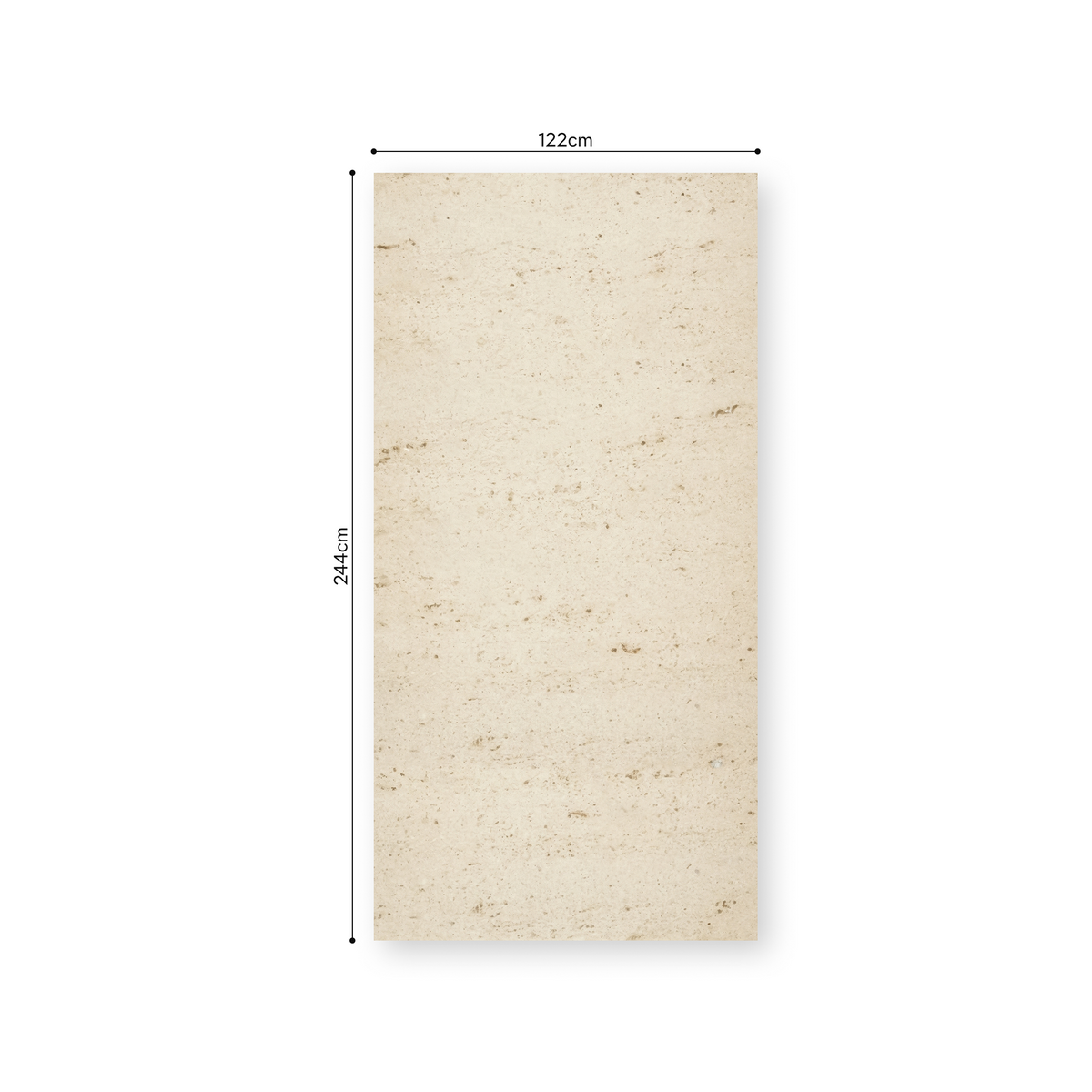 Folha Petra Flex com medidas 244 x 122 cm