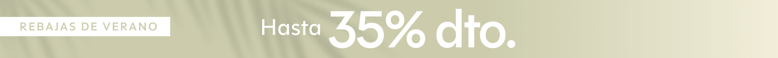 Ofertas de verano — hasta un 35% de descuento