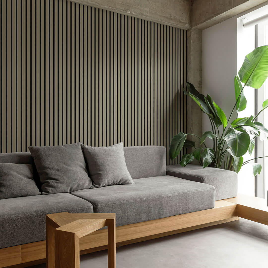 Painel Acústico Walleu 240 x 60cm | Oliva
