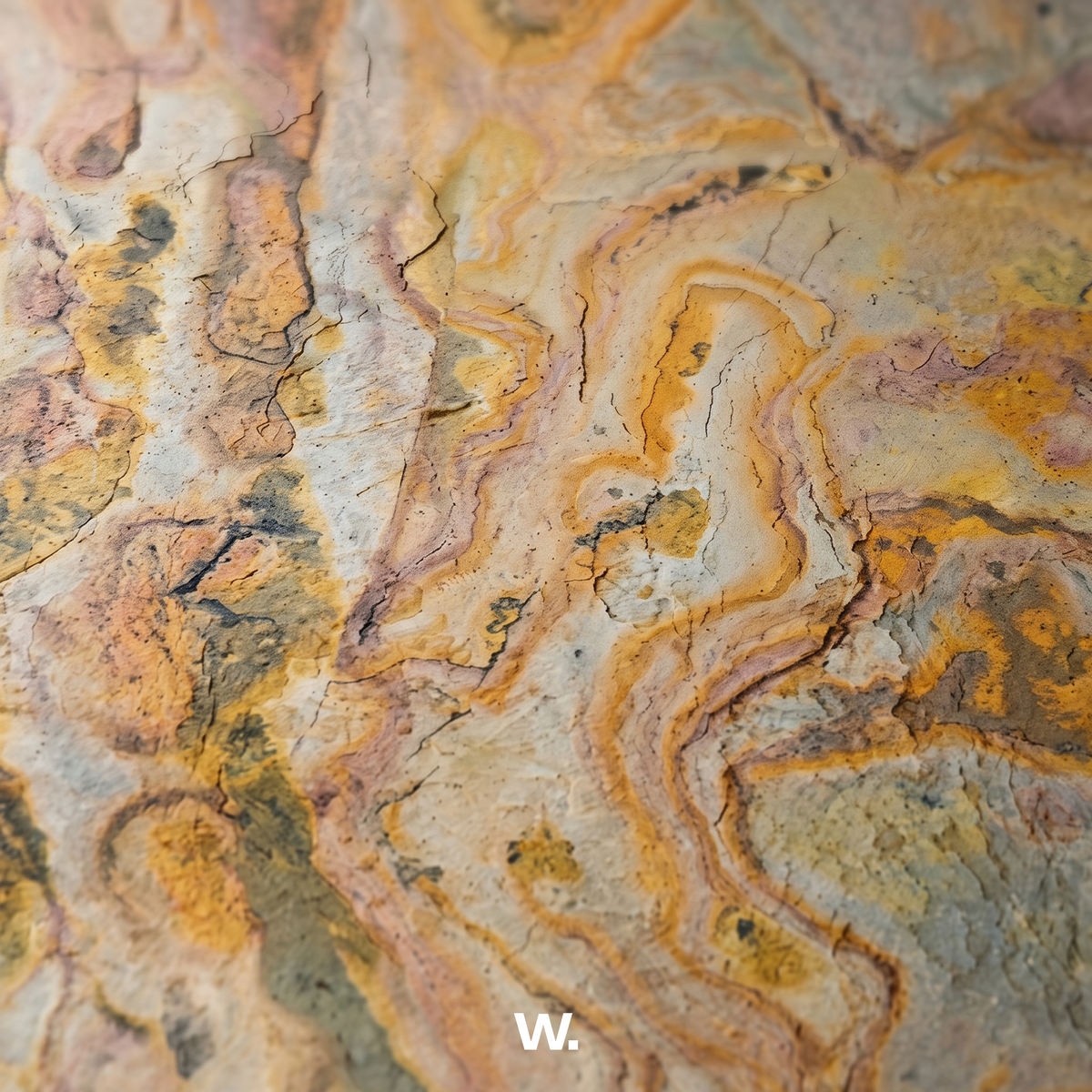 Pedra Makrana — textura em grande plano