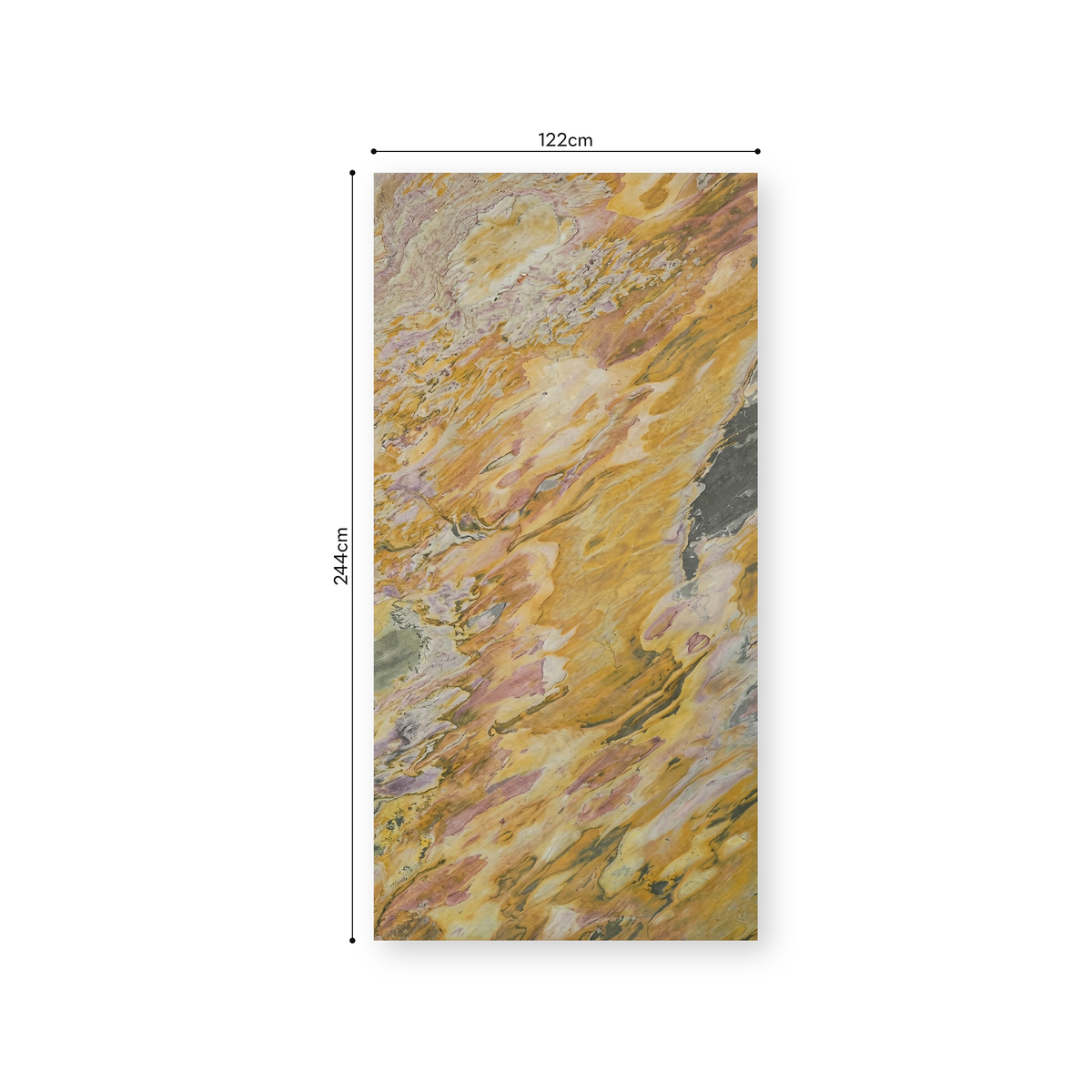 Folha Petra Flex com medidas 244 x 122 cm